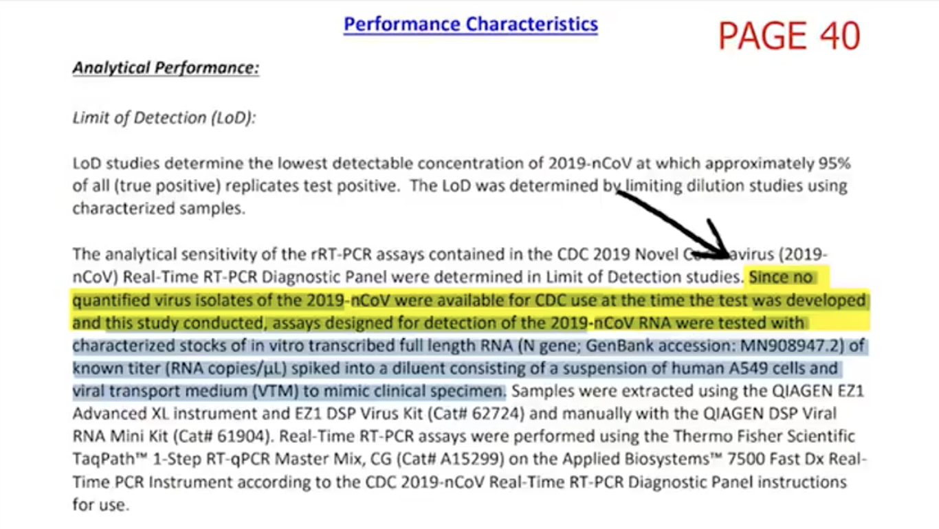 PCR Test Lost Its EUA 1/1/21